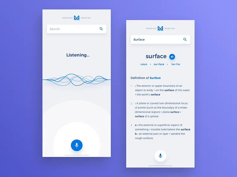 voice navigation